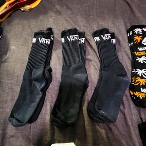 3 sets of Van's socks